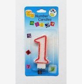 1 Number Candle 