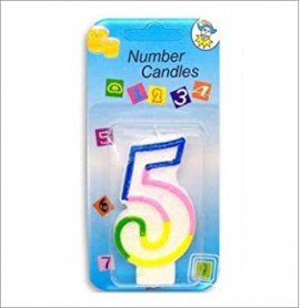 5 Number Candle