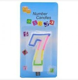 7 Number Candle 