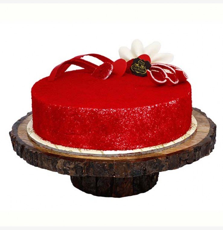 Red Theme - Red Mini Number Cake