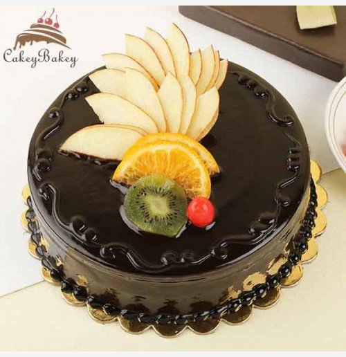 Chocolate Truffle Fruit Cake