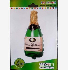 Champagne Bottle Foil Ballon