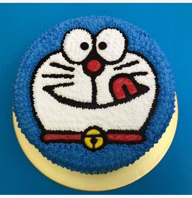 Share 195+ doremon cake pic best